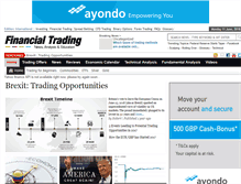 Tablet Screenshot of financialtrading.com